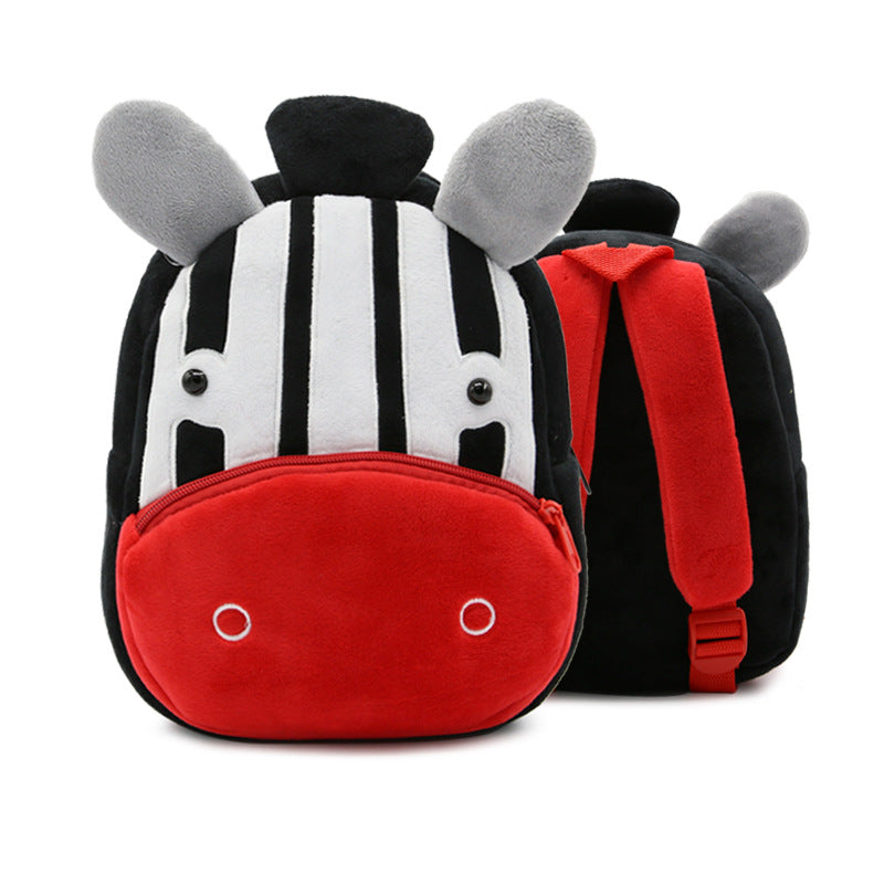 Cute Plush Kindergarten School Bags