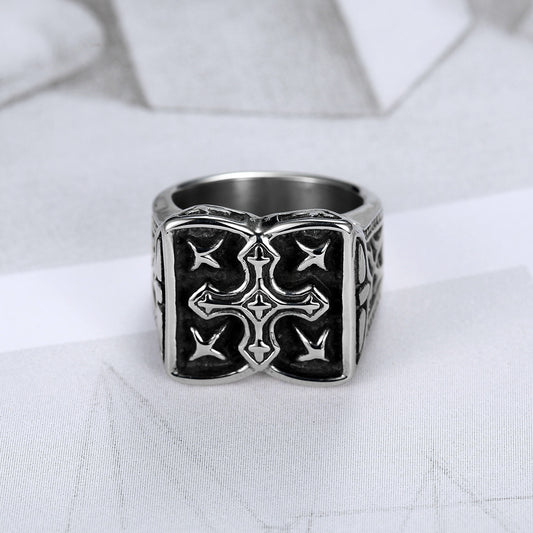 Vintage Cross Ring