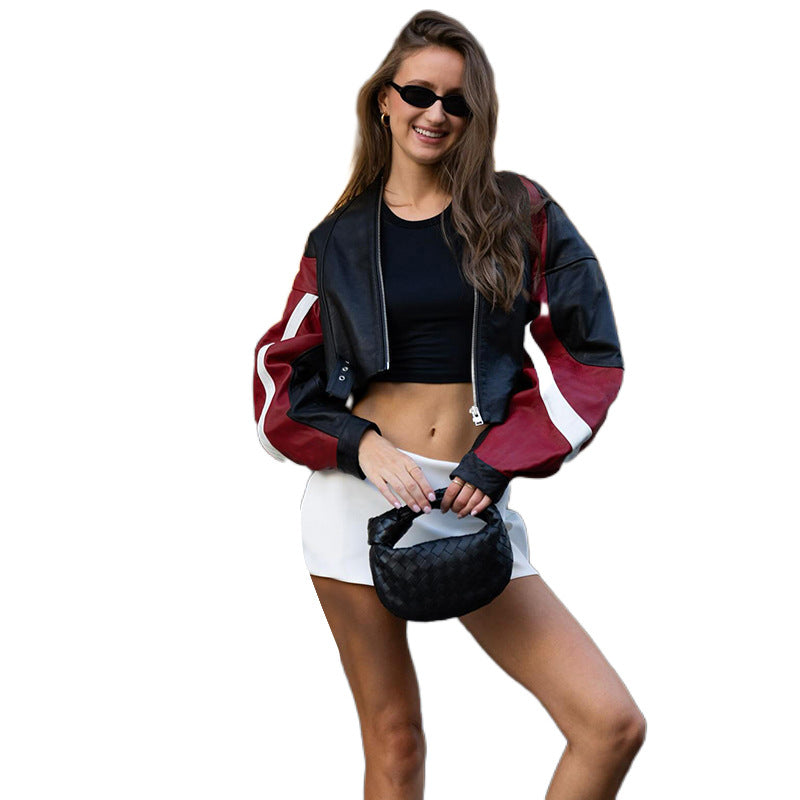 Women’s Motorcycle Leather Jacket