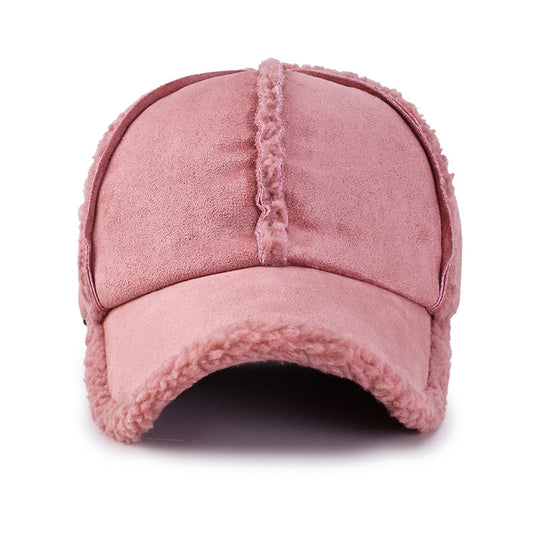 Peaked Solid Colour Broken Edge Design Baseball Cap