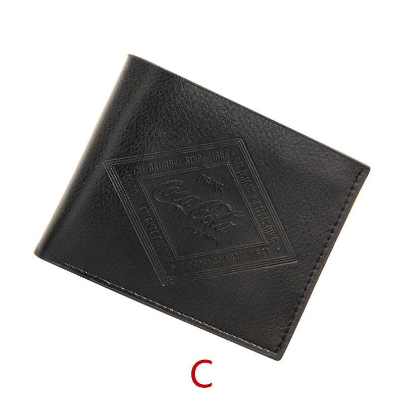 Men's Black Short Wallet