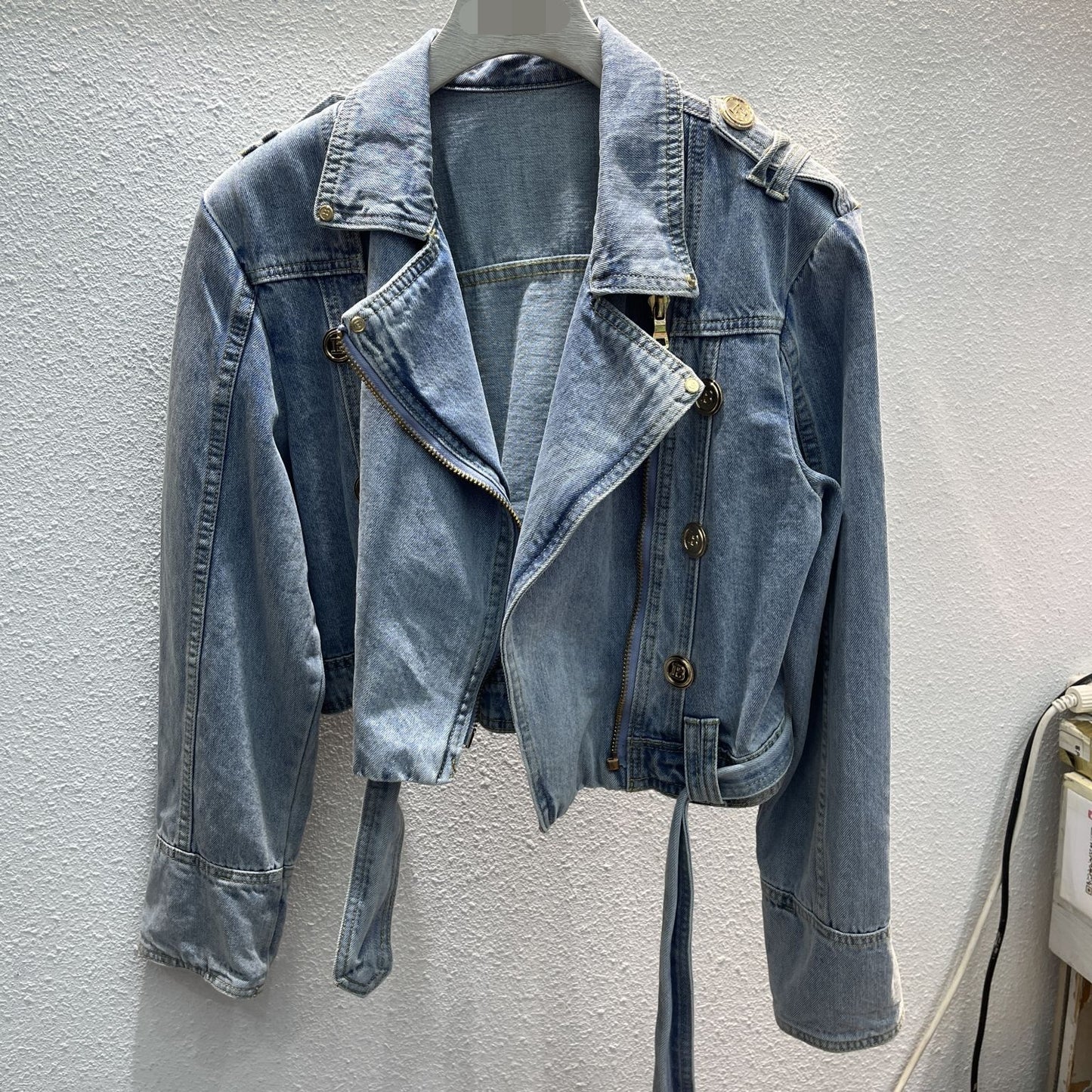 Denim Button Jacket
