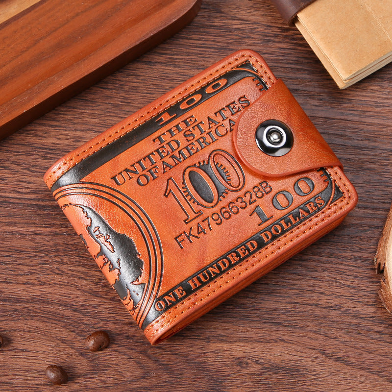 Two-fold Premium Buckle Wallet