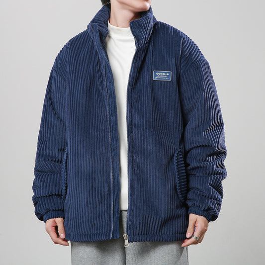 Corduroy Cotton-padded Coat