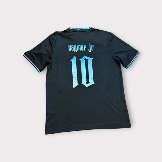 Brazil Neymar 10 Jersey Black and Blue Mens Size XL Football Soccer Shirt Preowned Nike Style