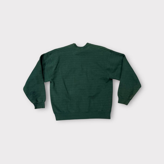 Vintage Champion Embroidered Triple C Crewneck Sweatshirt – XL (Green)