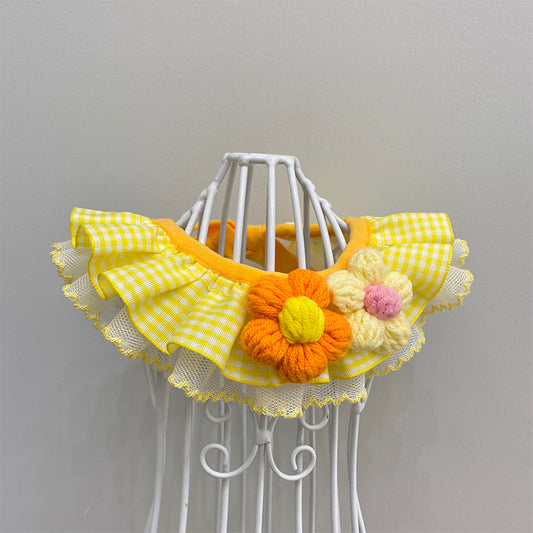 Cute Pet Collar Bib