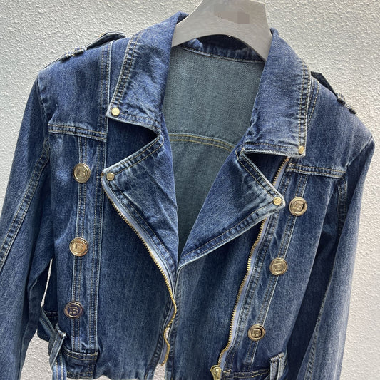 Denim Button Jacket