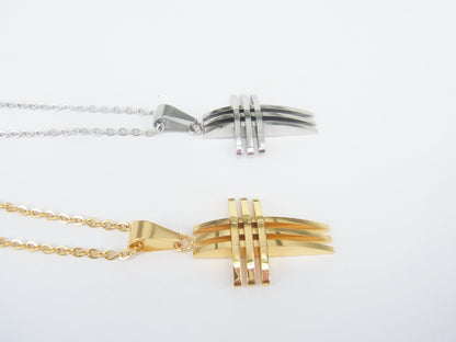 Hollow Cross Punk Personality Trendy Jewelry