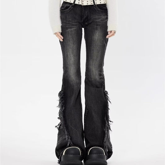American Slightly Flared Jeans Women