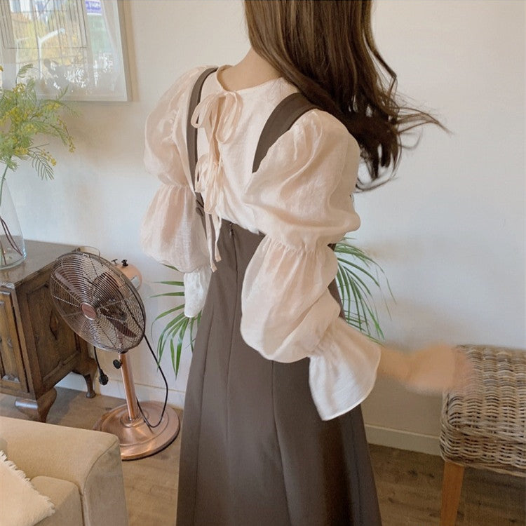 Women's Lantern Sleeve Blouse