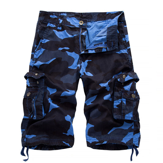 Camo Printed Cargo Shorts