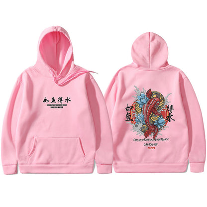 Mens Ukiyoe  Hip-Hop Hoodie