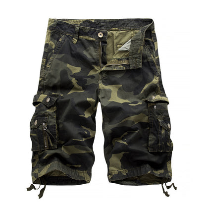 Camo Printed Cargo Shorts