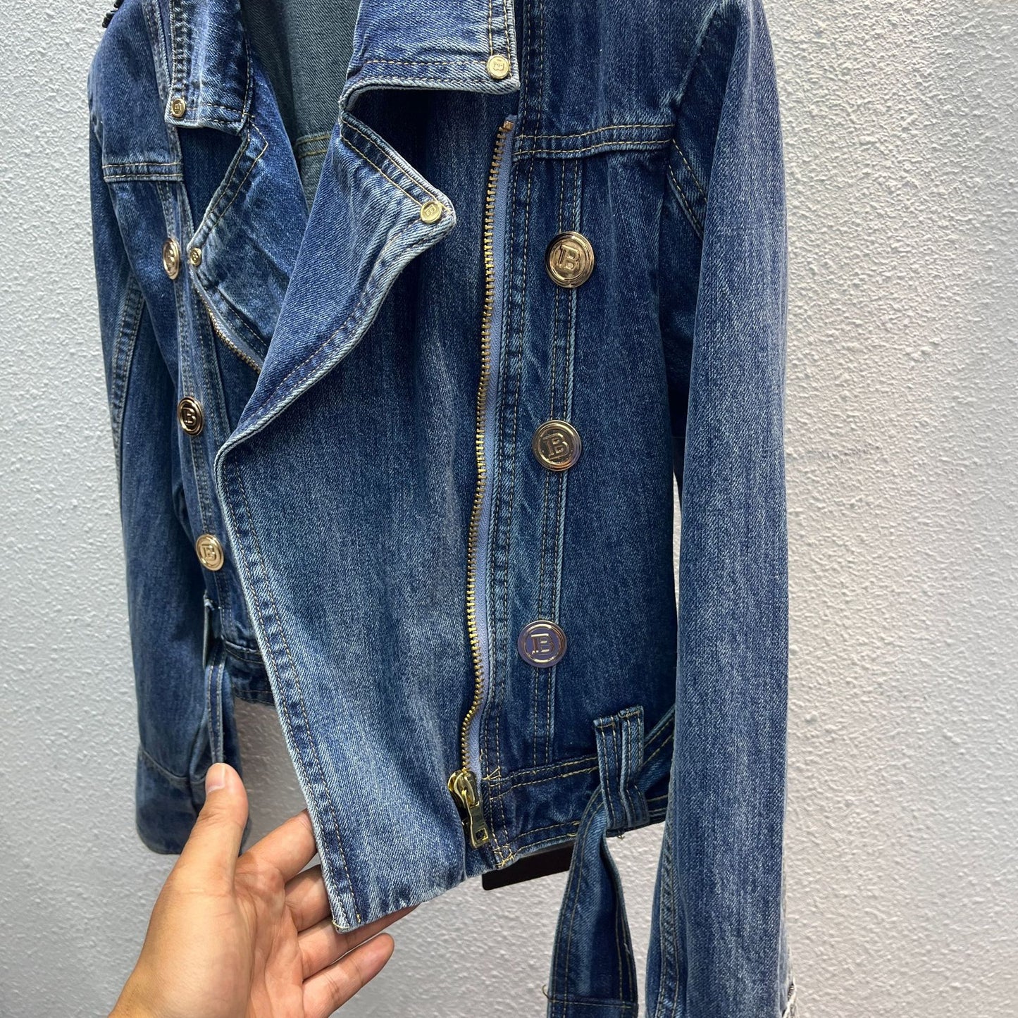 Denim Button Jacket