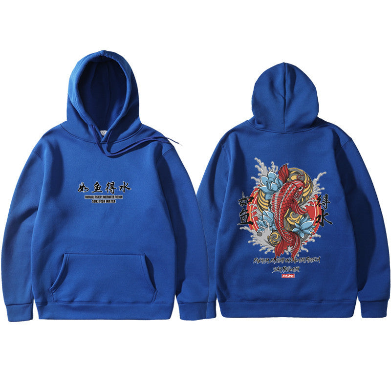 Mens Ukiyoe  Hip-Hop Hoodie