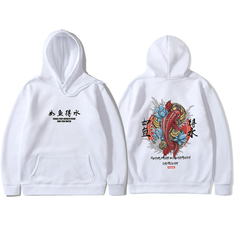 Mens Ukiyoe  Hip-Hop Hoodie