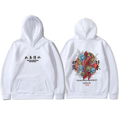 Mens Ukiyoe  Hip-Hop Hoodie