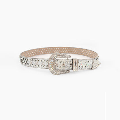 Versatile Edge Beads New Rhinestone Women's Belt