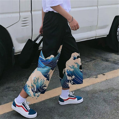 Japanese Harajuku Wide Pants
