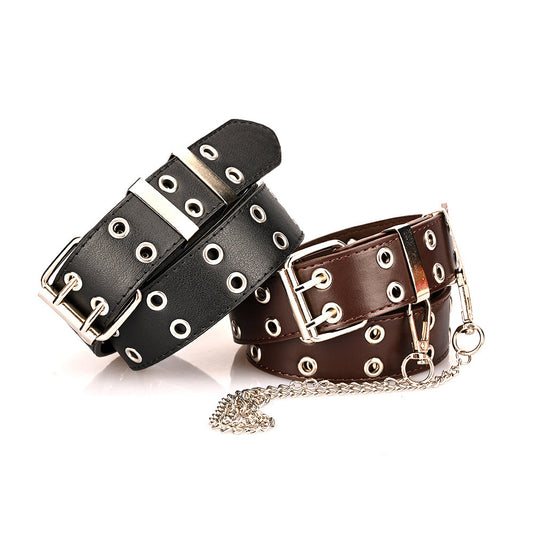 Punk Style Chain Decorative Belt