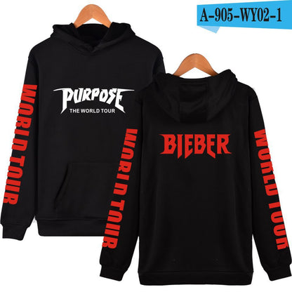 Justin Bieber Hoodie - Purpose Tour