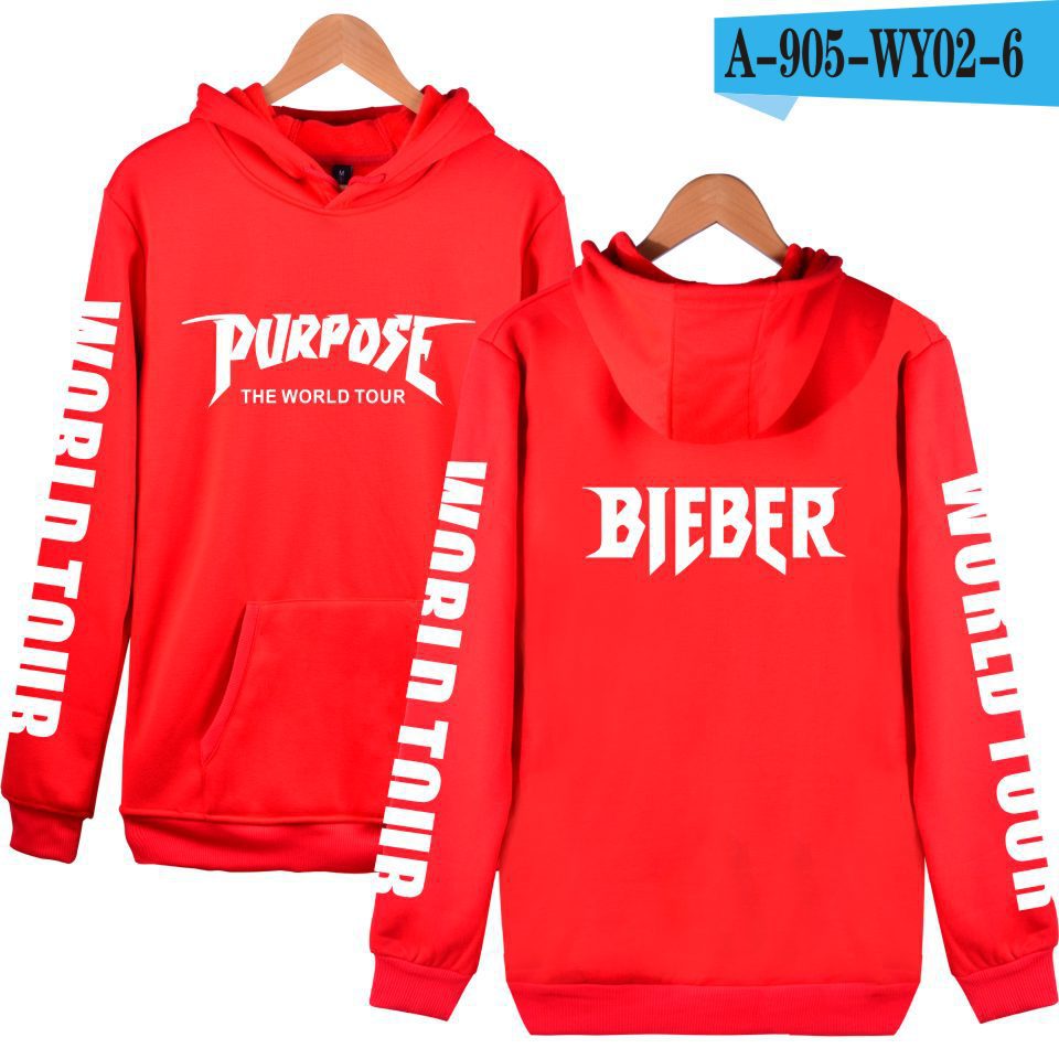 Justin Bieber Hoodie - Purpose Tour