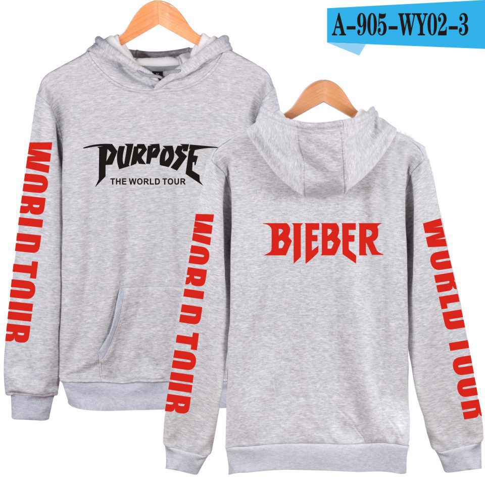 Justin Bieber Hoodie - Purpose Tour