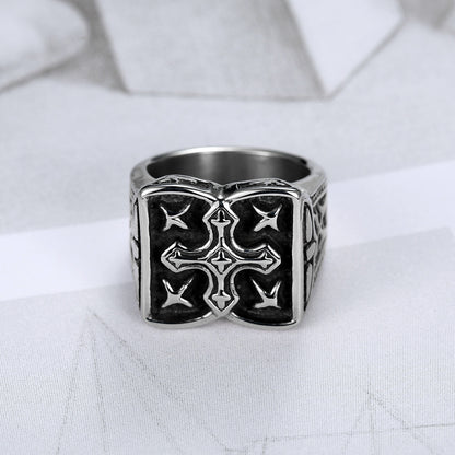 Vintage Cross Ring