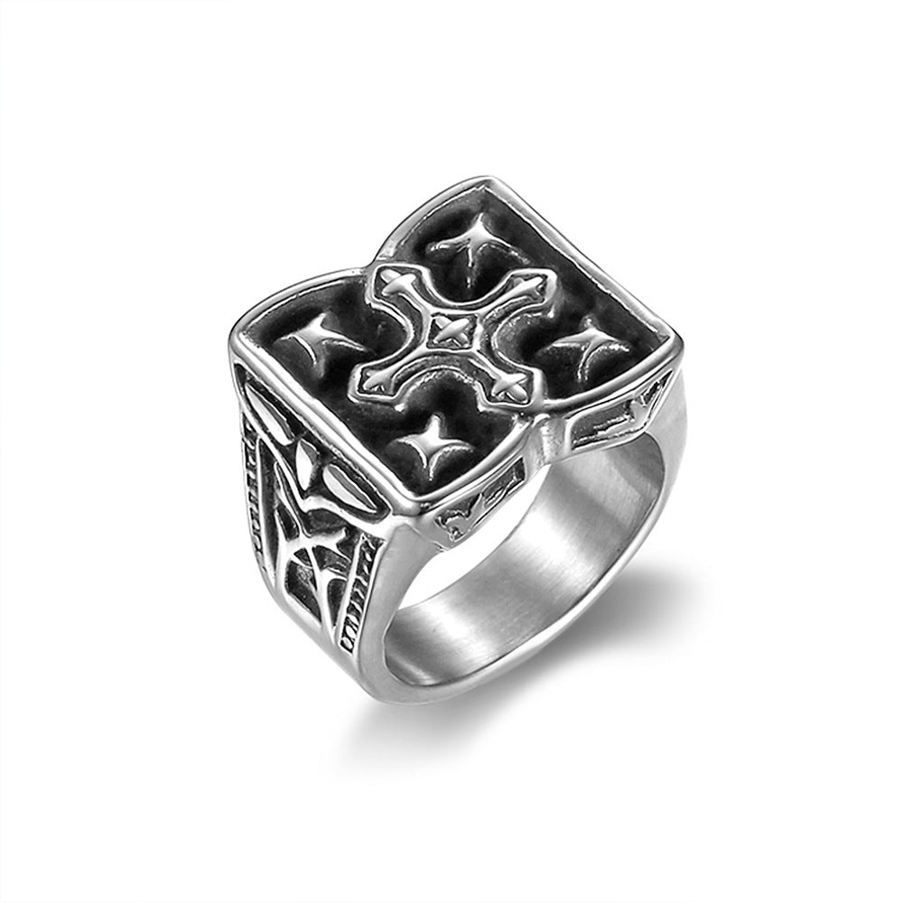 Vintage Cross Ring