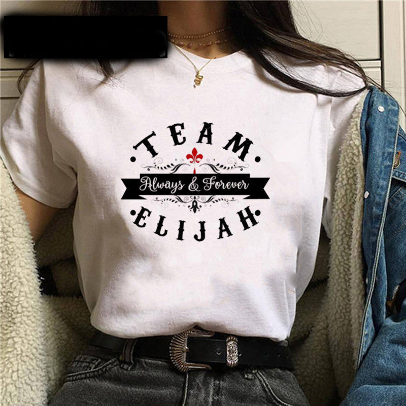 Women's Vampire Dairies Cotton T-shirt