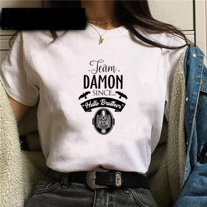 Women's Vampire Dairies Cotton T-shirt