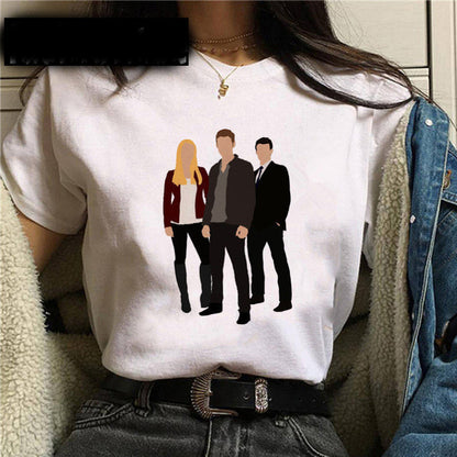 Women's Vampire Dairies Cotton T-shirt