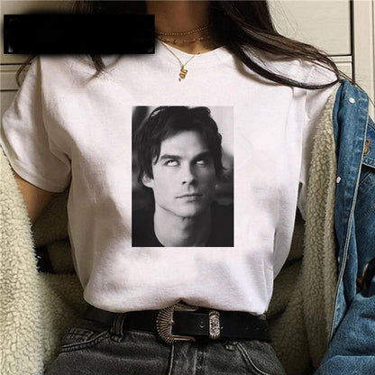 Women's Vampire Dairies Cotton T-shirt