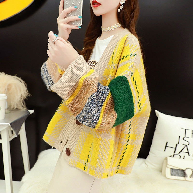 Loose Retro Cardigan