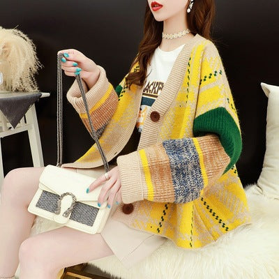 Loose Retro Cardigan
