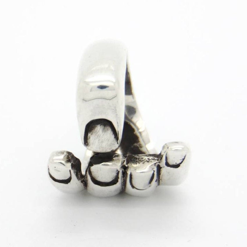 Gothic Carved Hand Ring