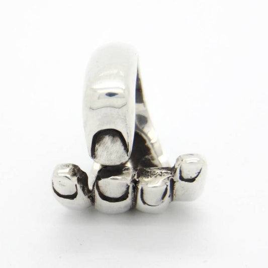 Gothic Carved Hand Ring