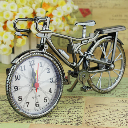 Vintage Bicycle Shape Creative Clock