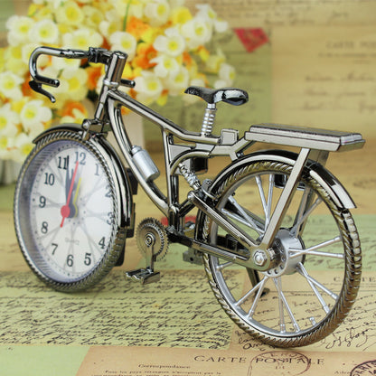 Vintage Bicycle Shape Creative Clock