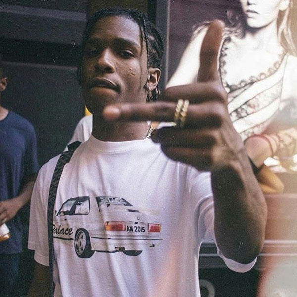 Car Print Short-Sleeved T-Shirt