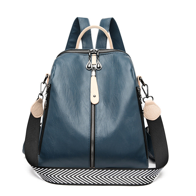 Women Soft Leather Backpack