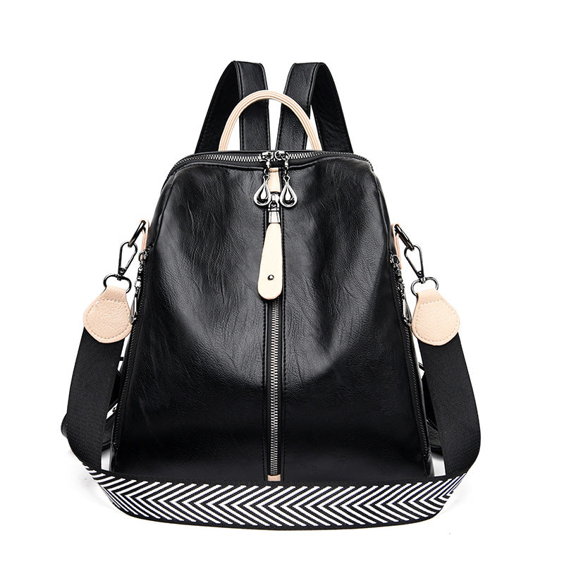 Women Soft Leather Backpack