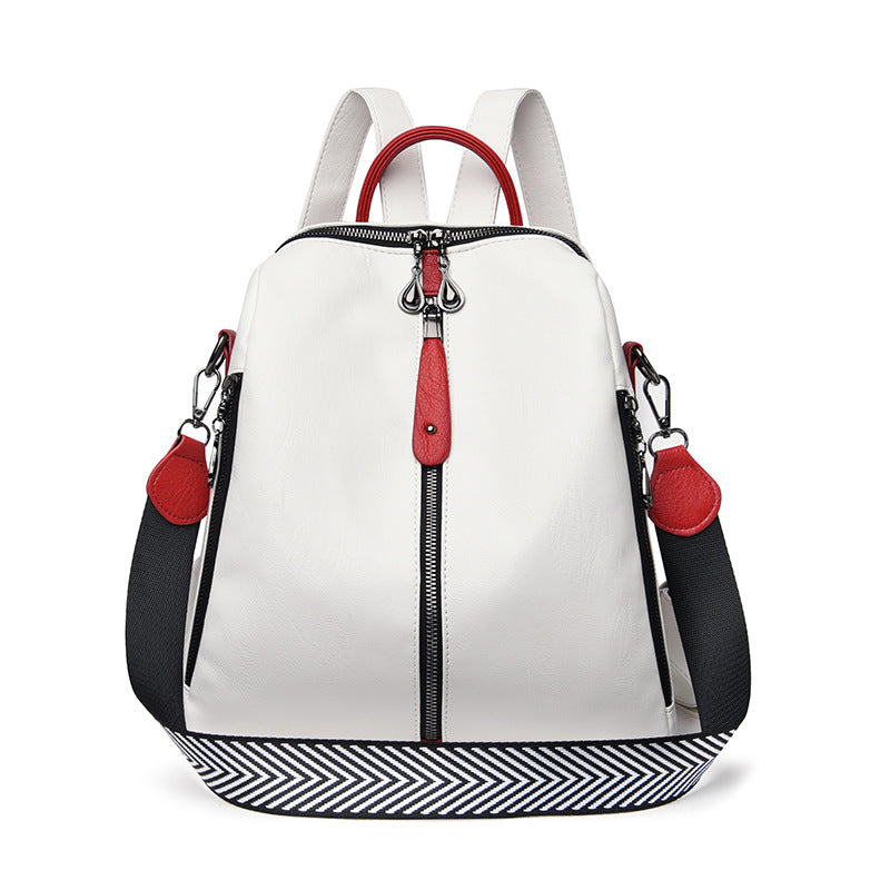Women Soft Leather Backpack