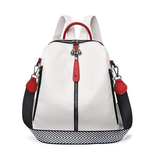 Women Soft Leather Backpack
