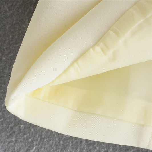 Women's Button-embellished Linen Blouse