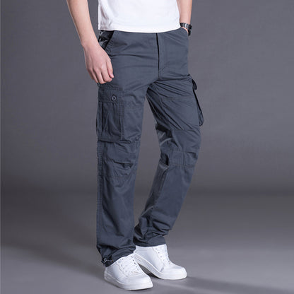 Multi-Pocket Work Pants