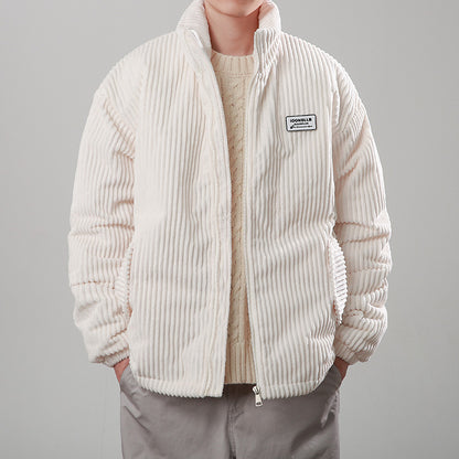 Corduroy Cotton-padded Coat