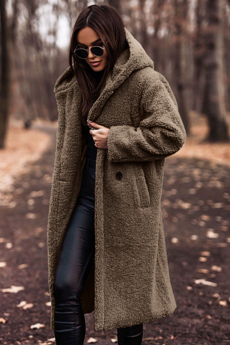 Faux Fleece Coat