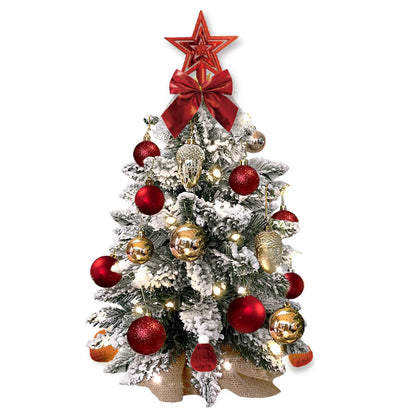 2ft Mini Christmas Tree With Light With Xmas Ornaments